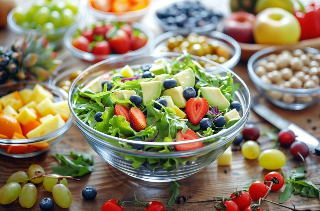 Balanced diet chart for kids with meal recommendations