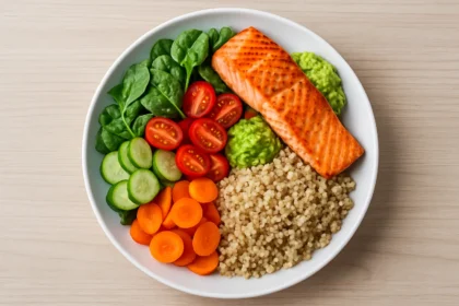 A balanced meal plate is not a diet trend